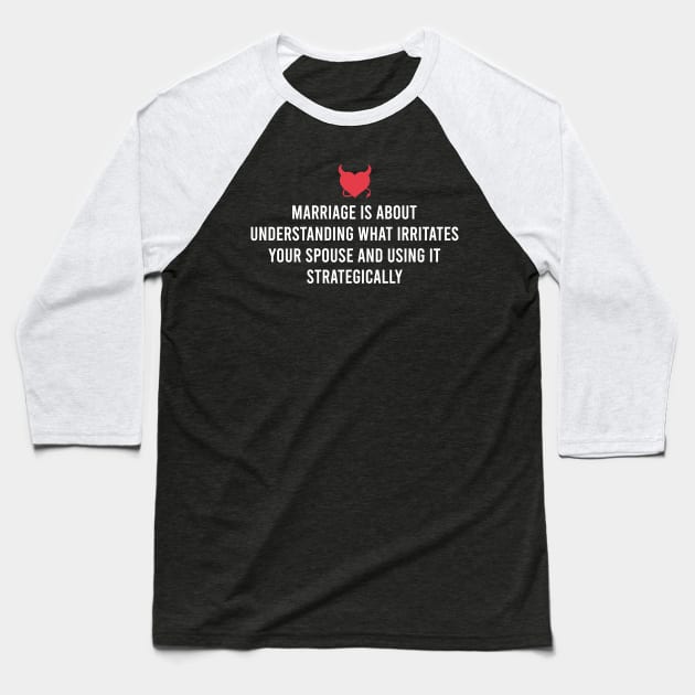 Marriage... Baseball T-Shirt by twistedtee